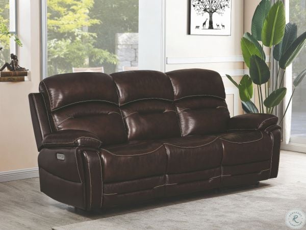 Amanda Motion Sectional Sofa Set In, Dark Brown Leather Sectional Sofa