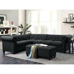 500292 | Roy Sectional in Black