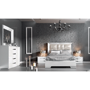 esf-carmenwt | Carmen Bedroom Set in White